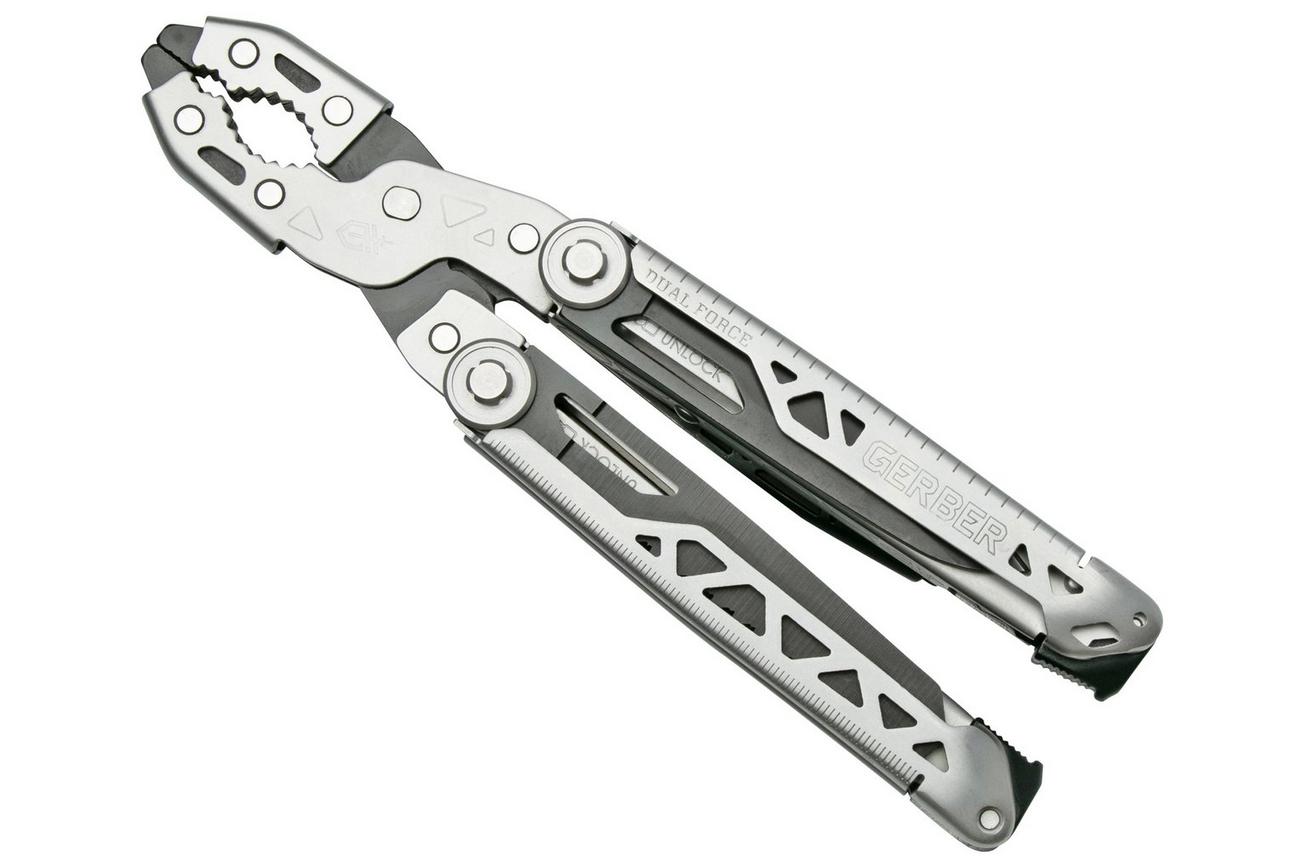 Gerber Dual Force, 001613, zilver/zwart, multitool