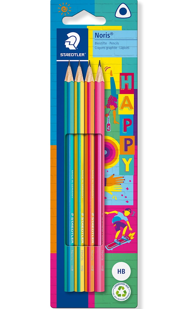 Noris Blyant Trekantet 4 stk Staedtler