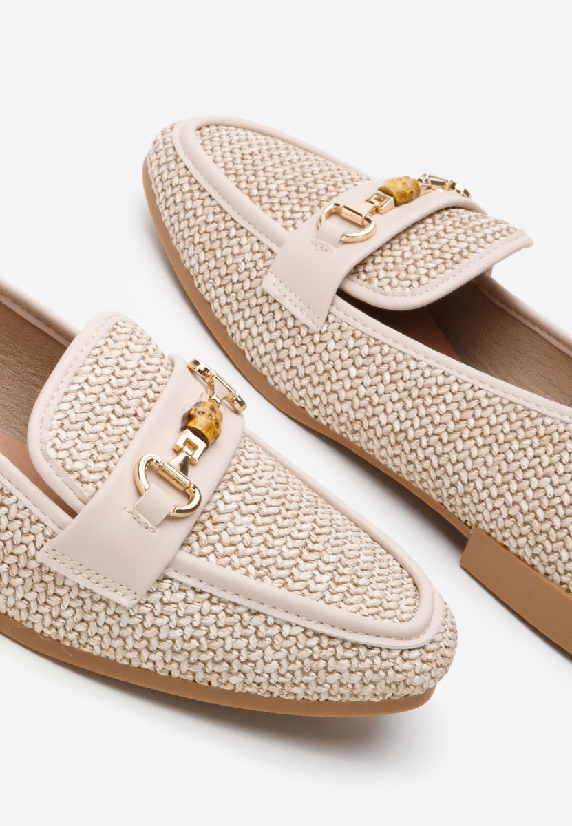 Mocassins femme beige Krystina
