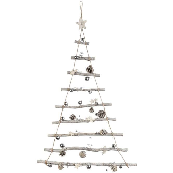 Dekohänger - Baum - aus Holz - 100 x 64 cm