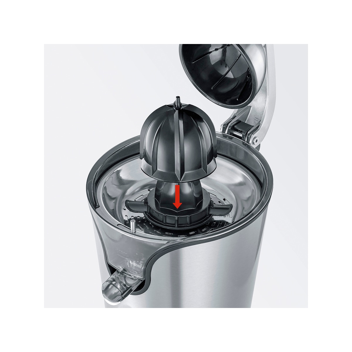 Severin Citrus squeezer 160 watt Steel/Black