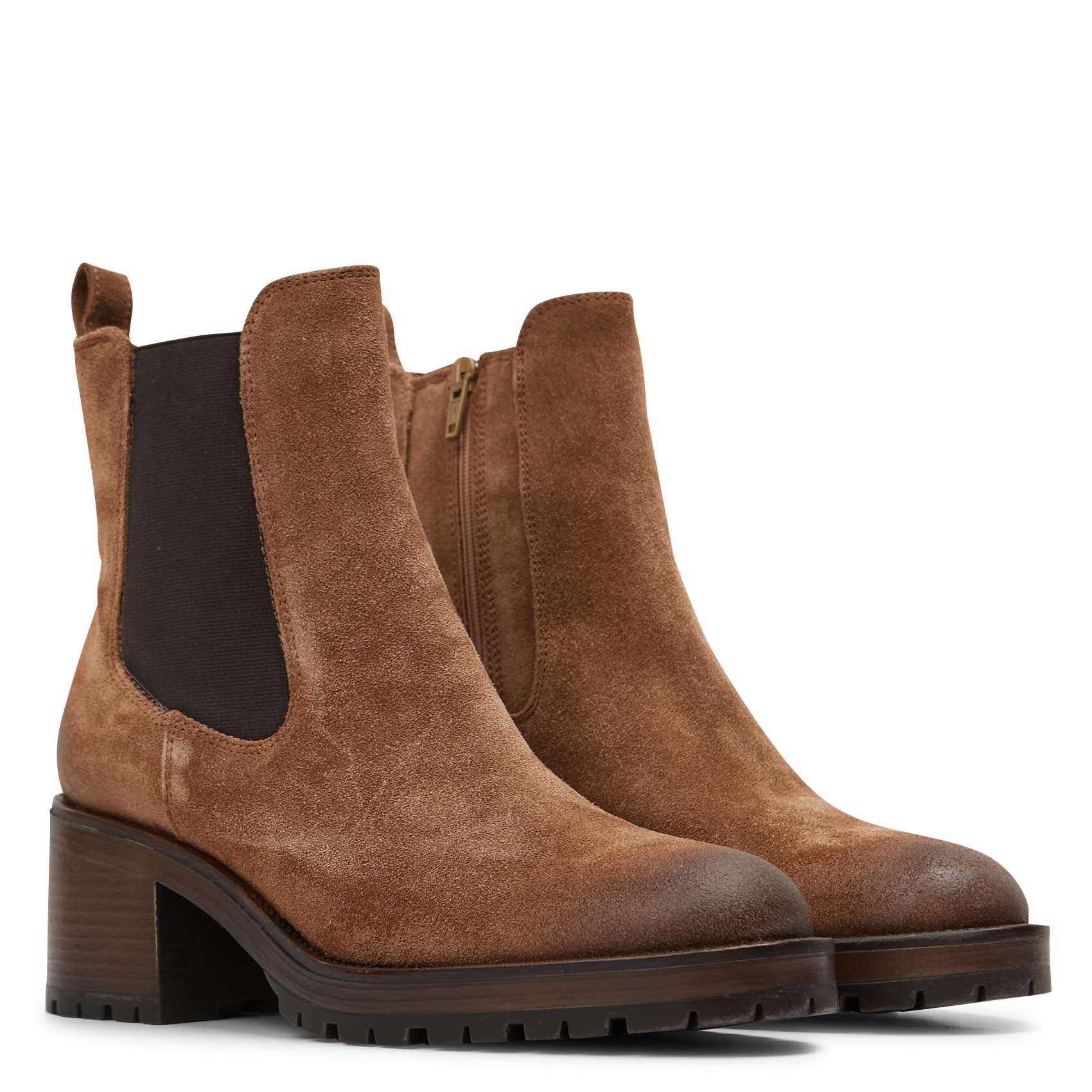 CECILE - Bottines en cuir | Marron
