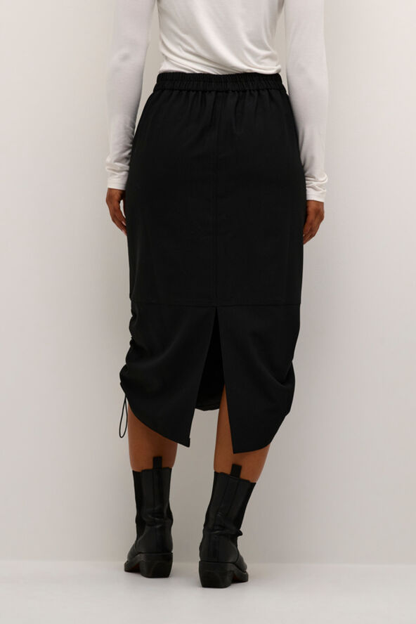 Cream CRBemah Skirt Pitch black