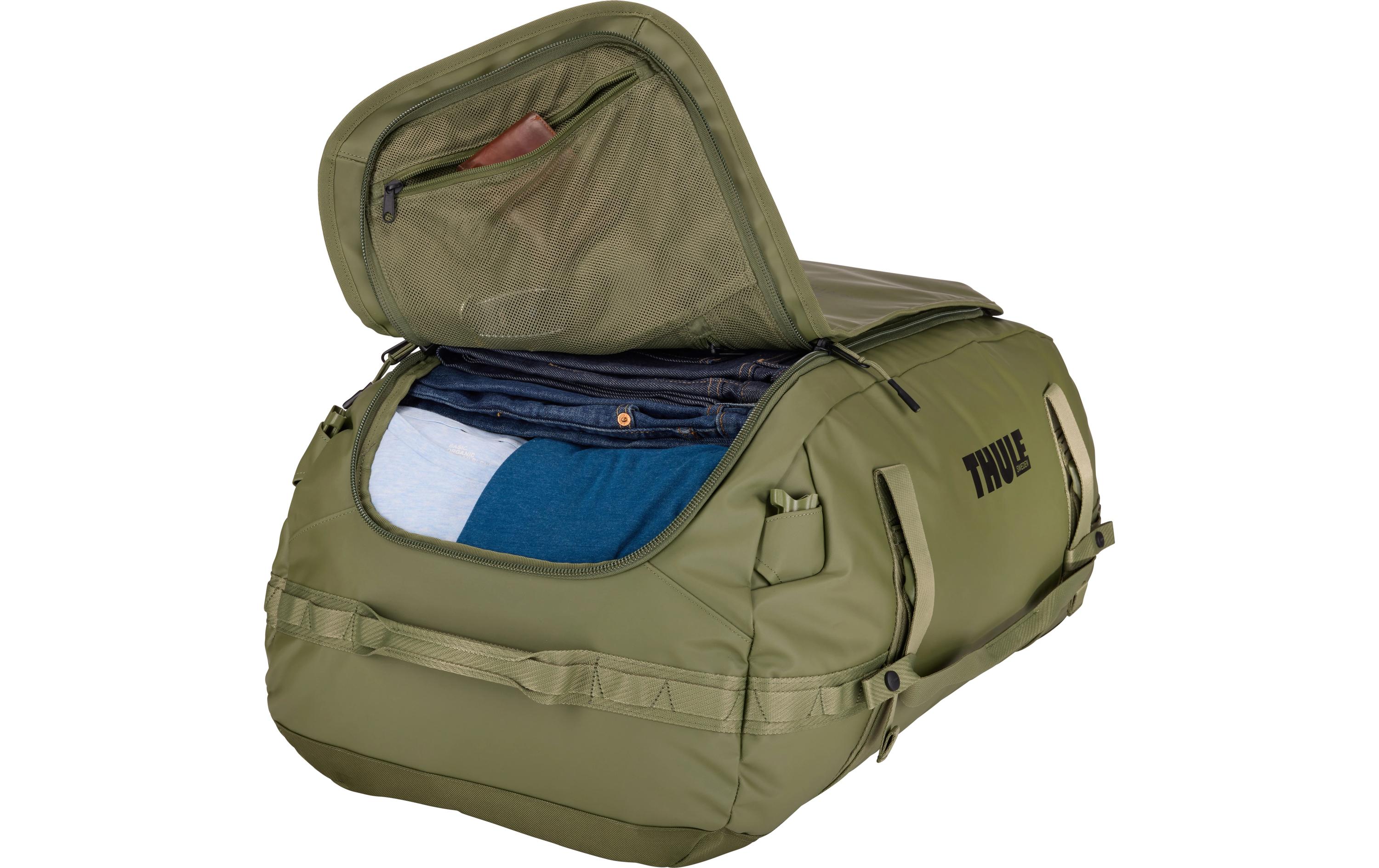 Duffle Bag Chasm 90 l, Olivine<br>Reisetasche und Rucksack in einem