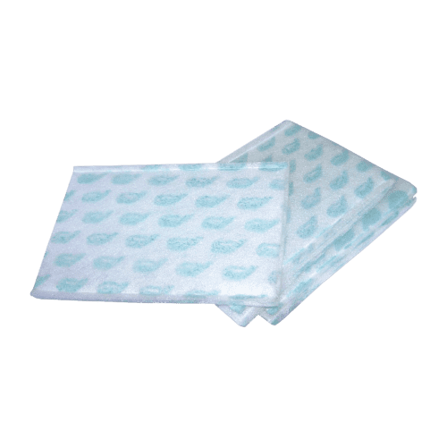 Gant de toilette non tissé impregné Paredes double face avec savonge 15,5 x 22 cm