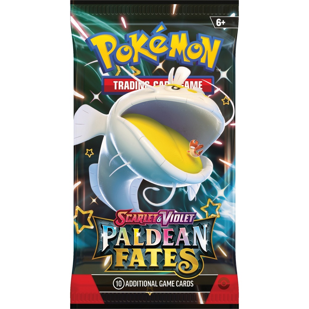 Pokémon-Sammelkartenspiel: Scarlet & Violet Paldean Fates Booster-Bundle