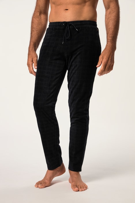 Schlafanzug-Hose, Homewear, OEKO-TEX, Mikrofleece, Karo, Elastikbund