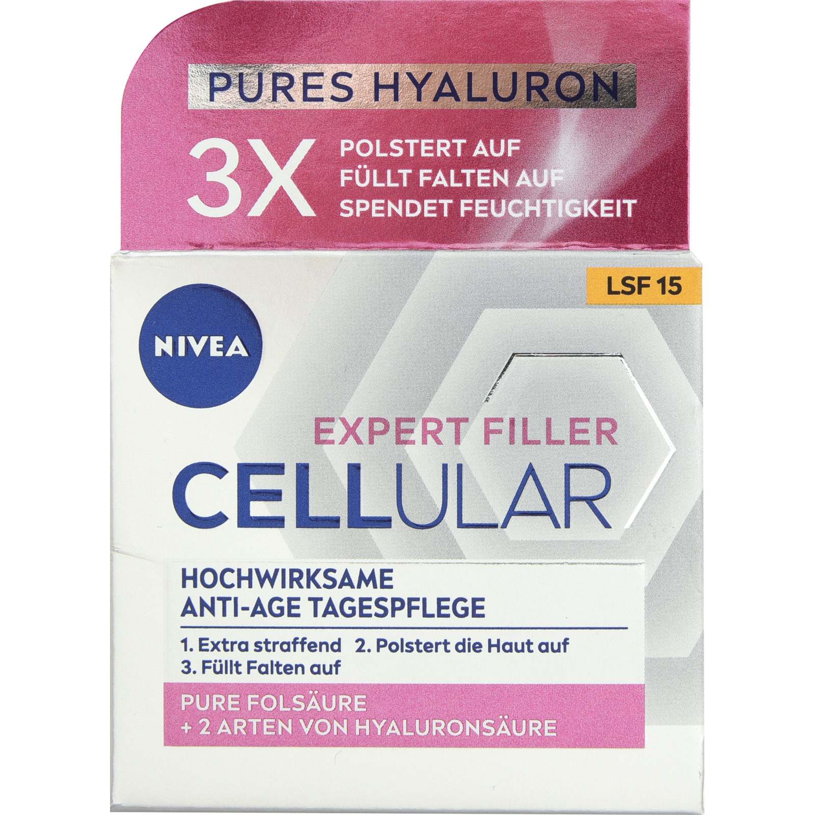 Nivea Cellular Expert Filler Anti-Age Tagespflege LSF 15 50 ml