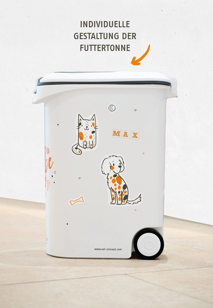 Sticker Futtertonne
