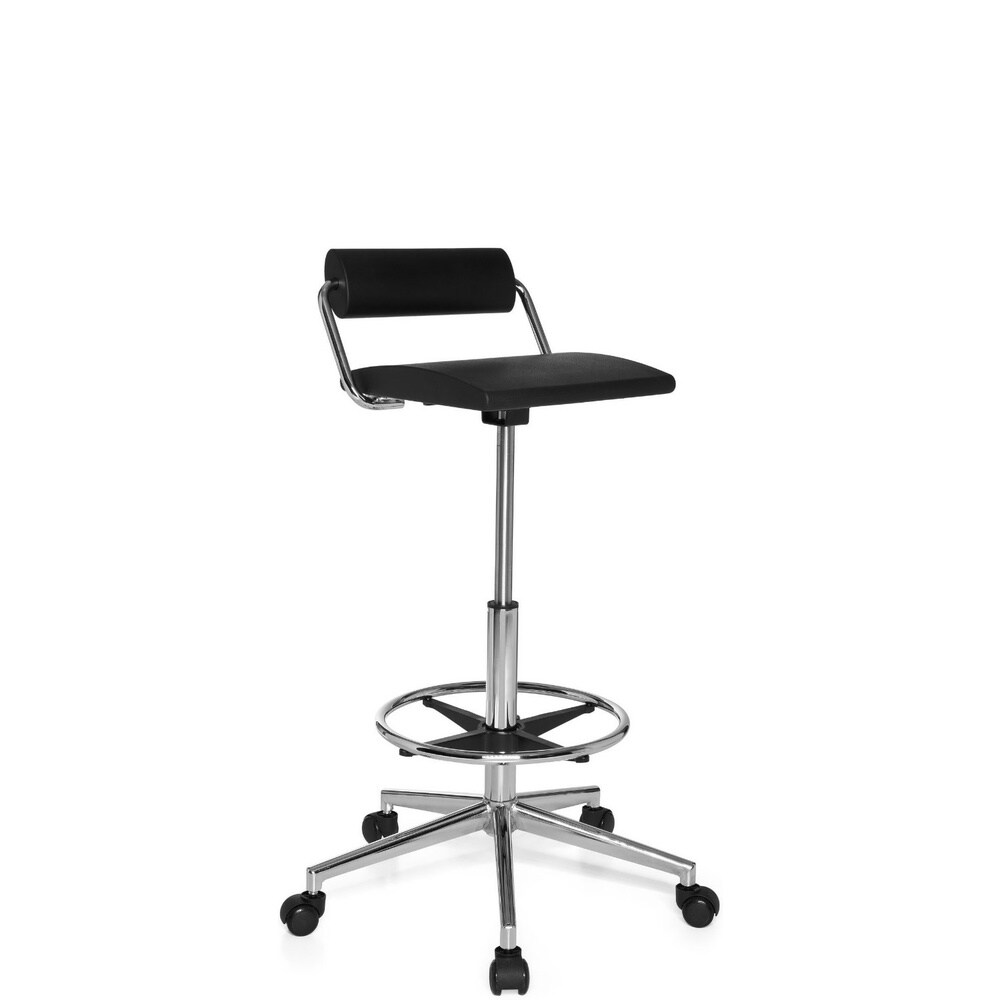 Drehhocker TOP WORK 28 Kunstleder ohne Armlehnen hjh OFFICE
