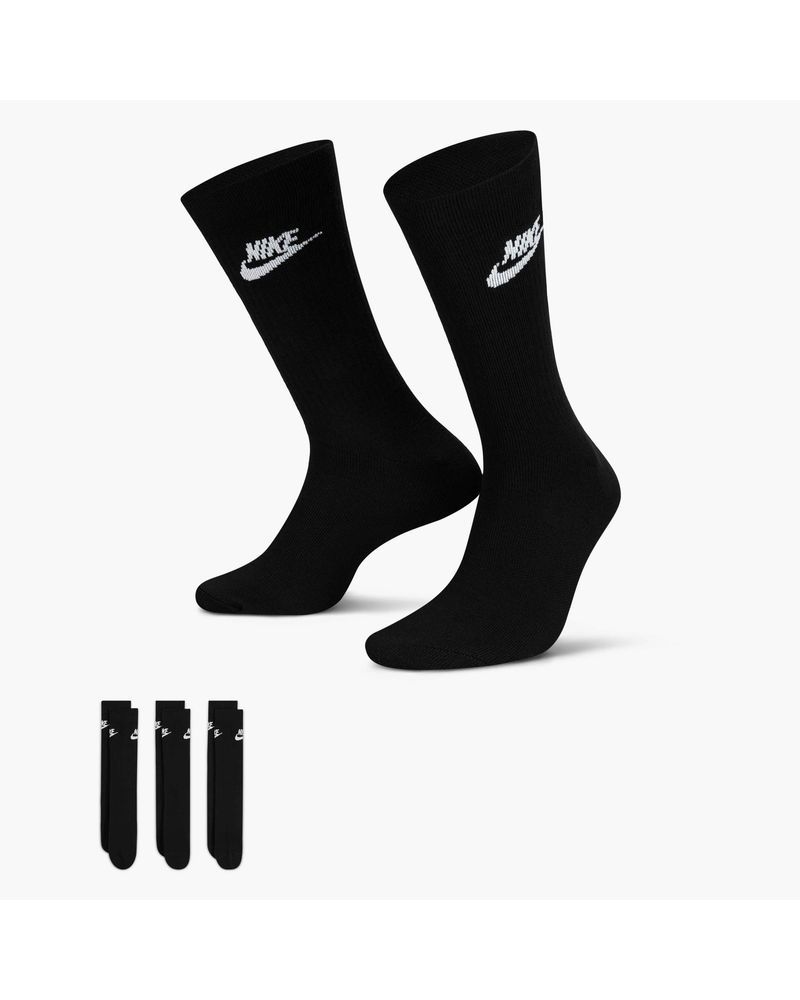 Lot de 3 paires de chaussettes Nike Sportswear Noir