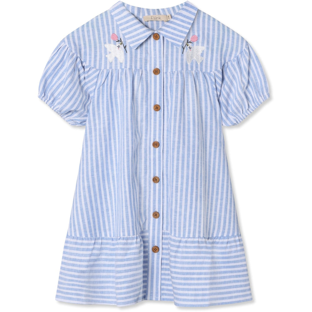 Køb Fliink Dream Blue/ Cloud Dancer Vira Kjole