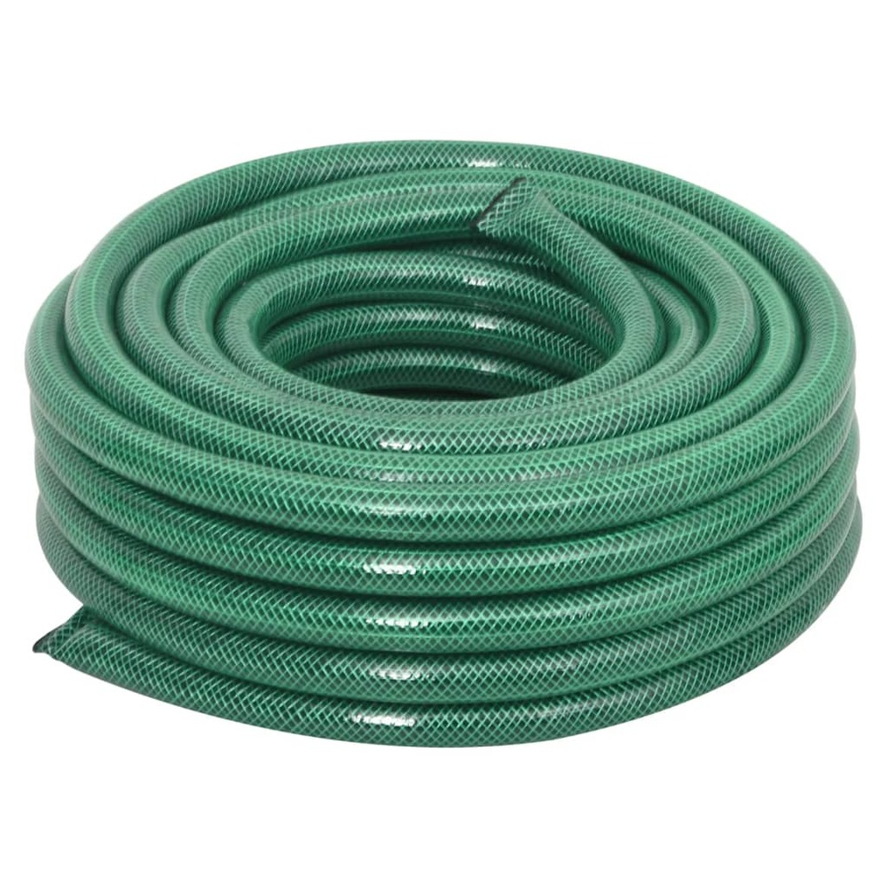 Tuyau d'arrosage avec jeu de raccords vert 0,9