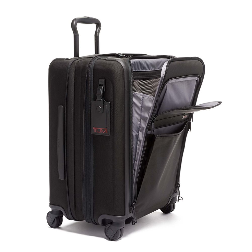 Tumi Alpha Continental Expandable 4 Wheeled Carry-On black