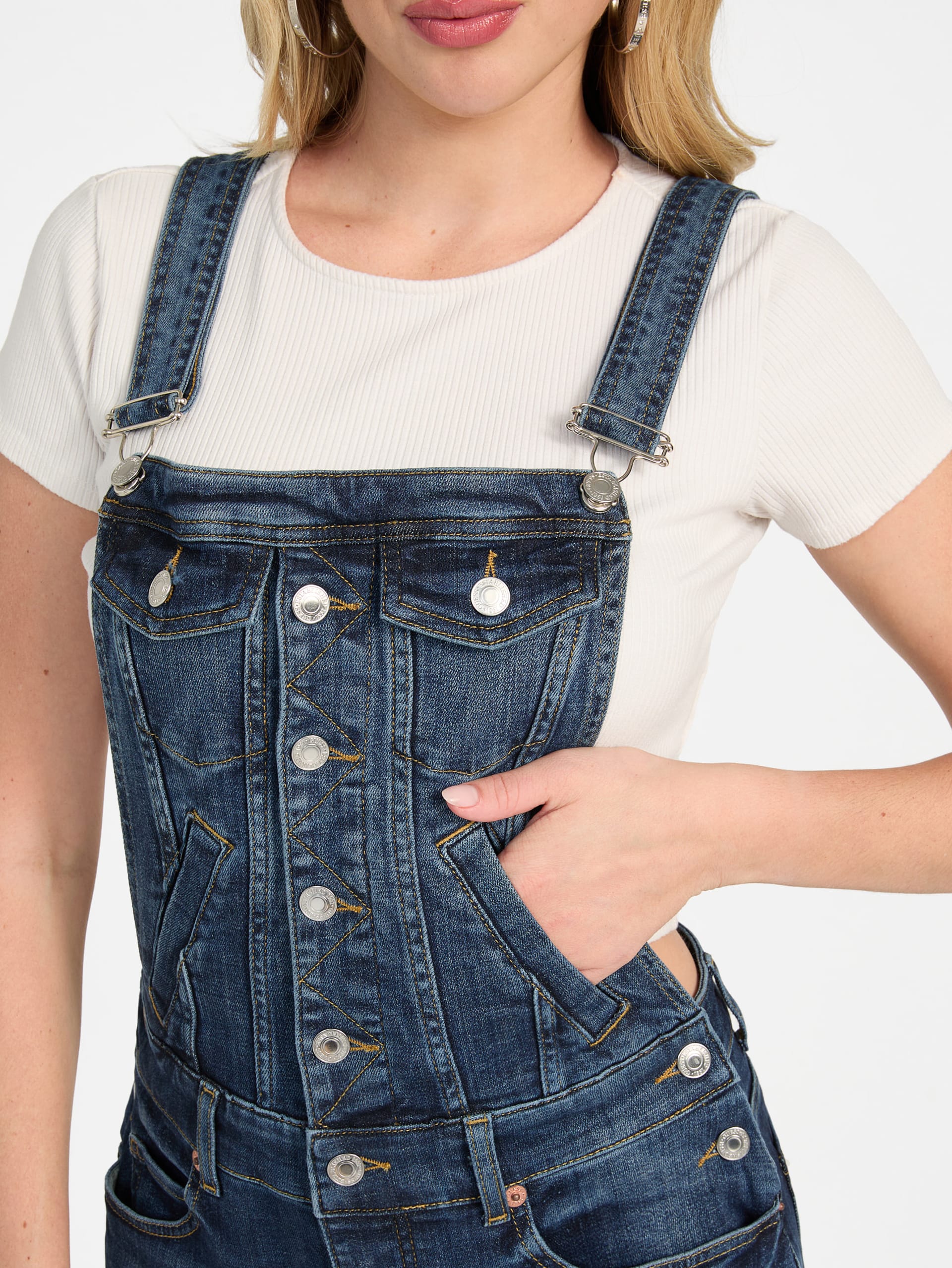Macacão jeans casual