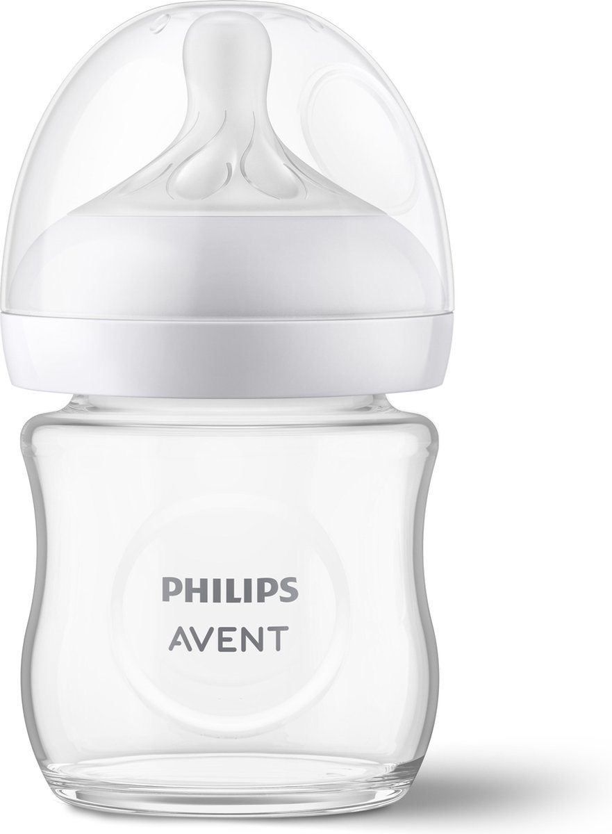 Avent Zuigfles Natural 3.0 Glas 120 Ml (1 stuk)