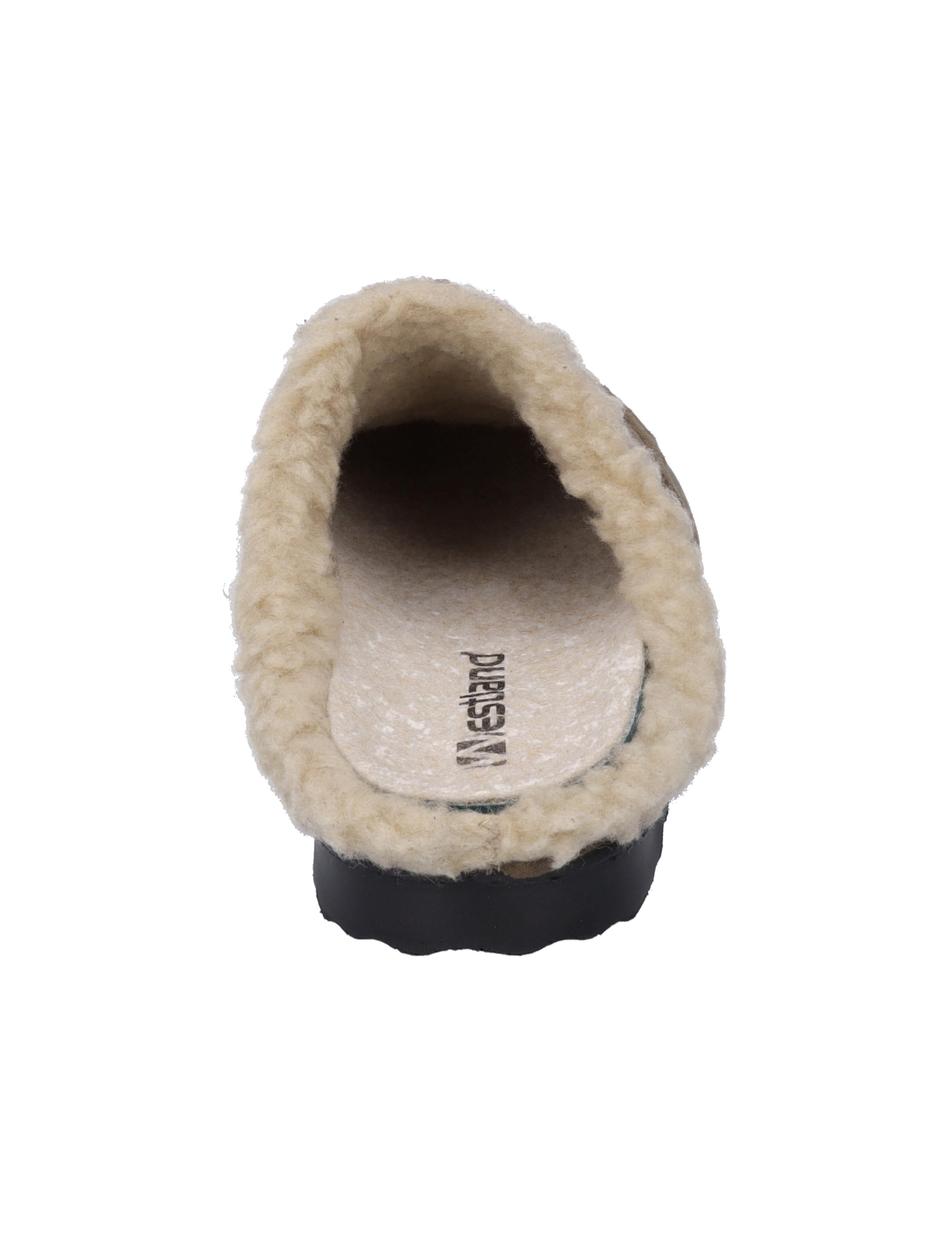 Hausschuh Cadenet 01, taupe-kombi