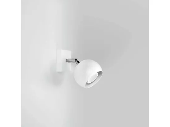 Sollux OCULARE Projecteur mural à 1 lumière, blanc, GU10