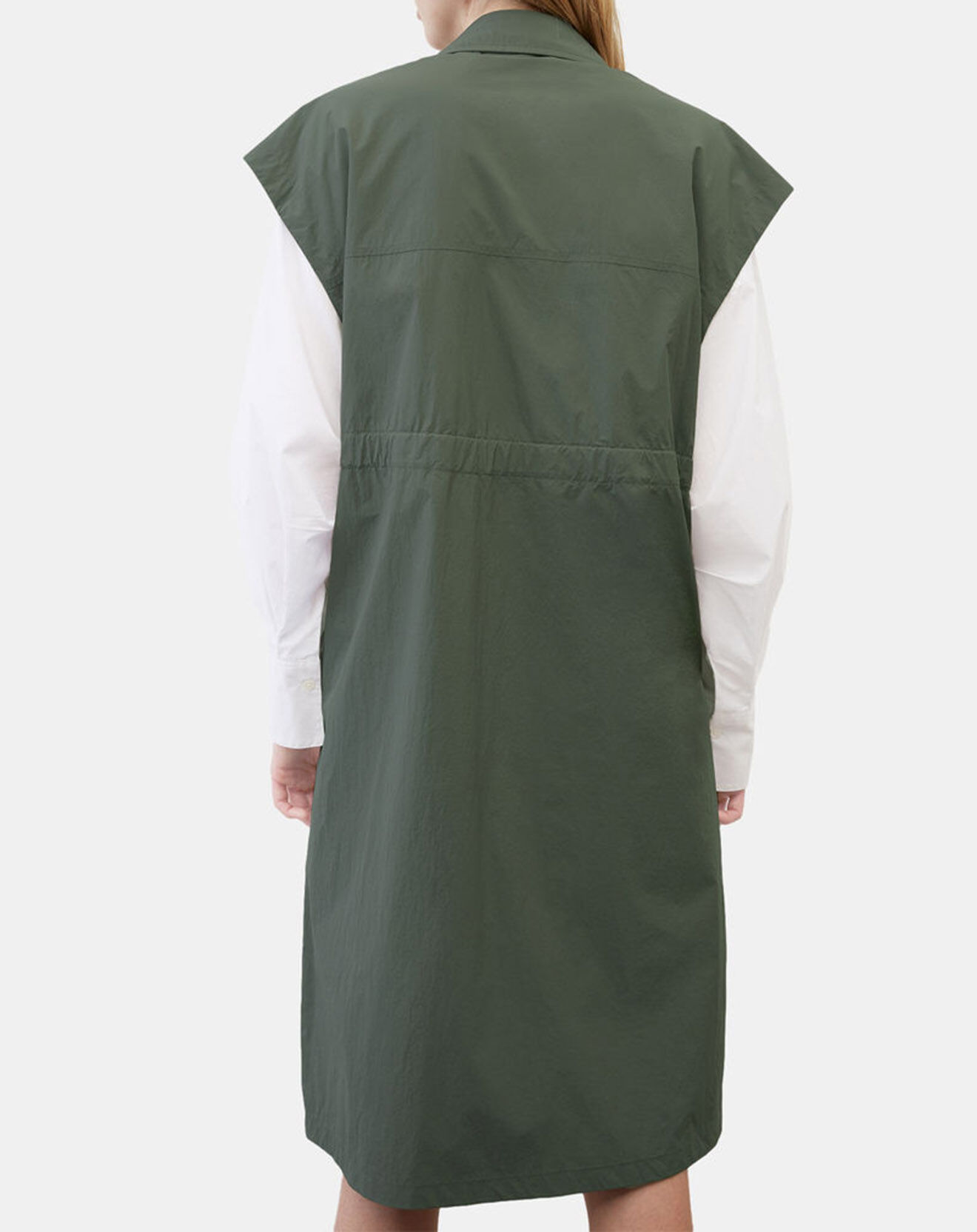 Marc O'Polo Veste sans manches Maxi Explore kaki