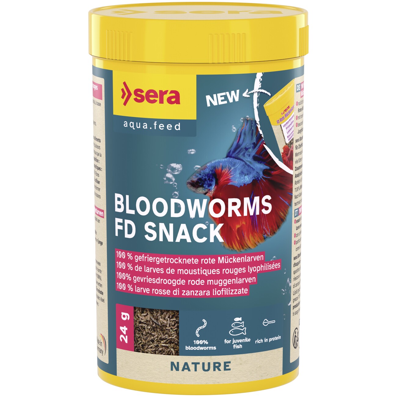 Sera Bloodworms FD Snack 250 ml