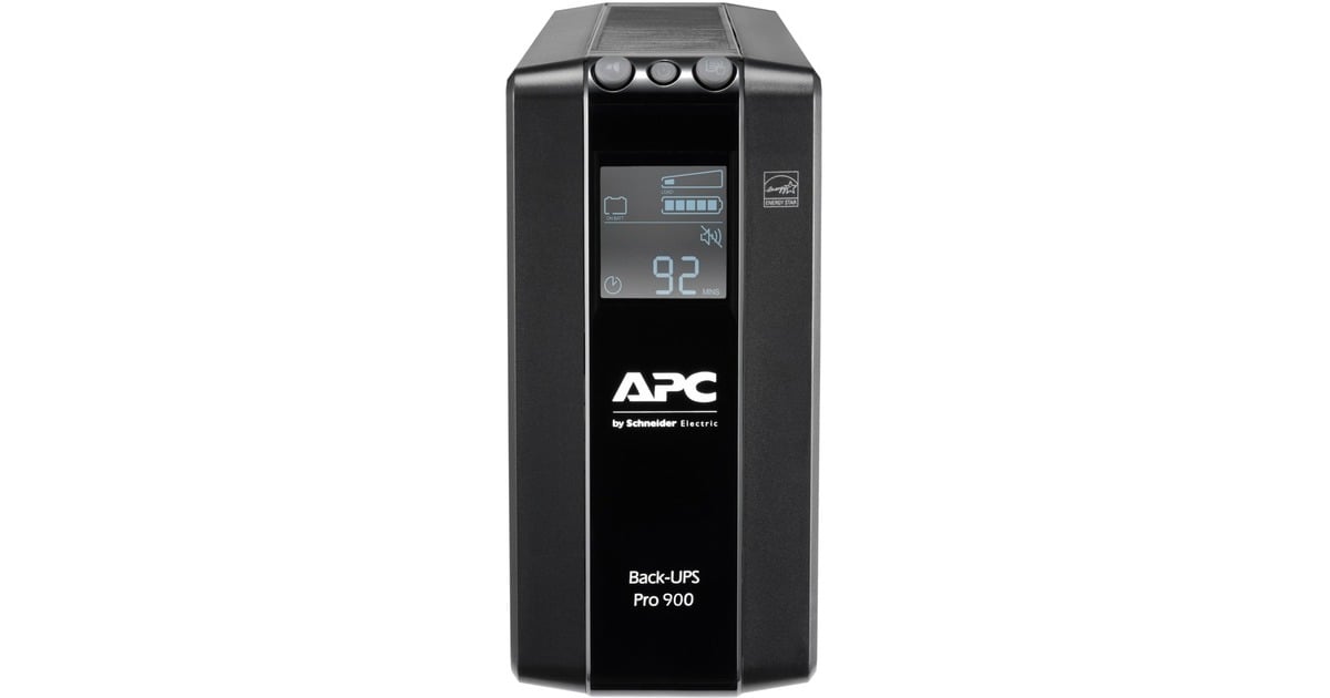 APCBack-UPS PRO BR900MI - Noodstroomvoeding ups  (Zwart, 6x C13 uitgang, USB, 900VA)