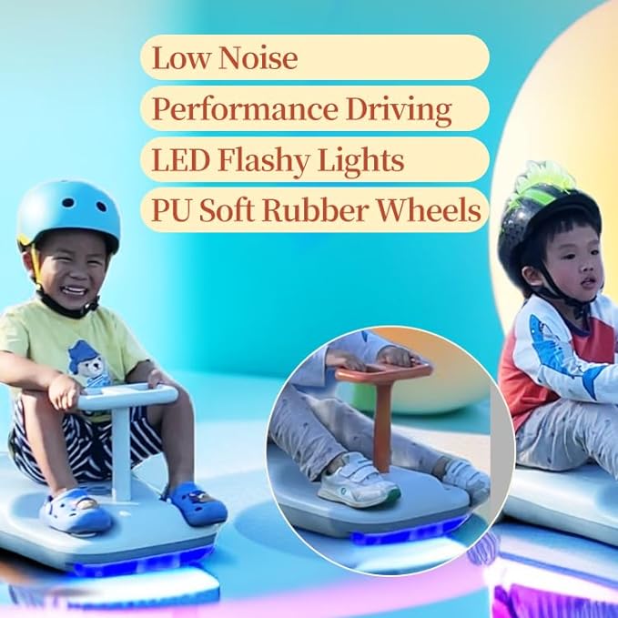 Portable Go Kart, 12v Ride On Race Car, Variable Speed for Ages 2-8Years,Every Child Can Choose Their Own Speed.