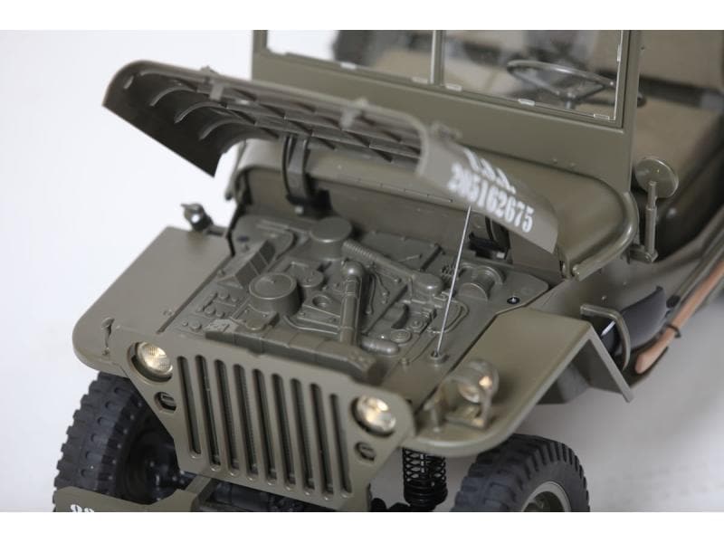 RocHobby Scale Crawler 1941 MB Willys Jeep ARTR, 1:6 1941 Willys Militär Jeep – Ein Traum für jeden Scaler