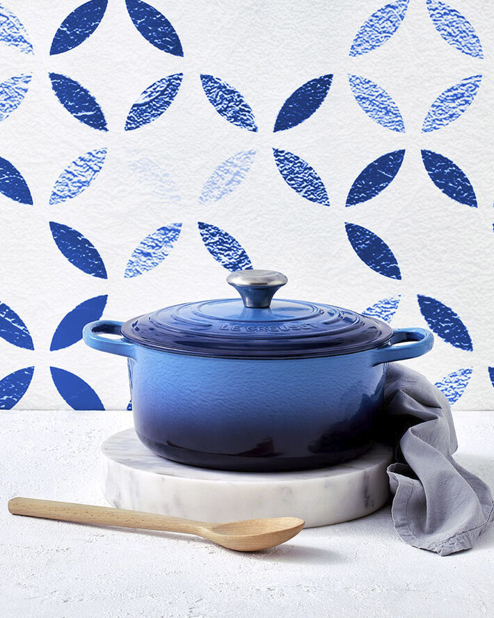 Le Creuset Rund støbejernsgryde 4,2L Azure Blue Azure blue