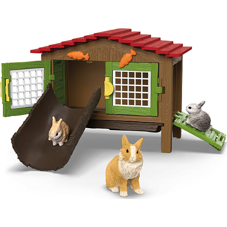 Schleich kaninbur-sæt 42728