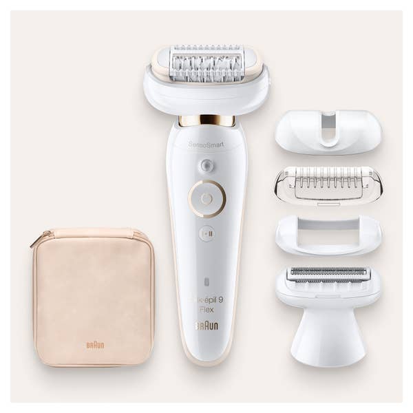 Braun Silk-épil 9 Flex 9-006 – Epilierer mit flexiblem Kopf zur einfacheren Haarentfernung