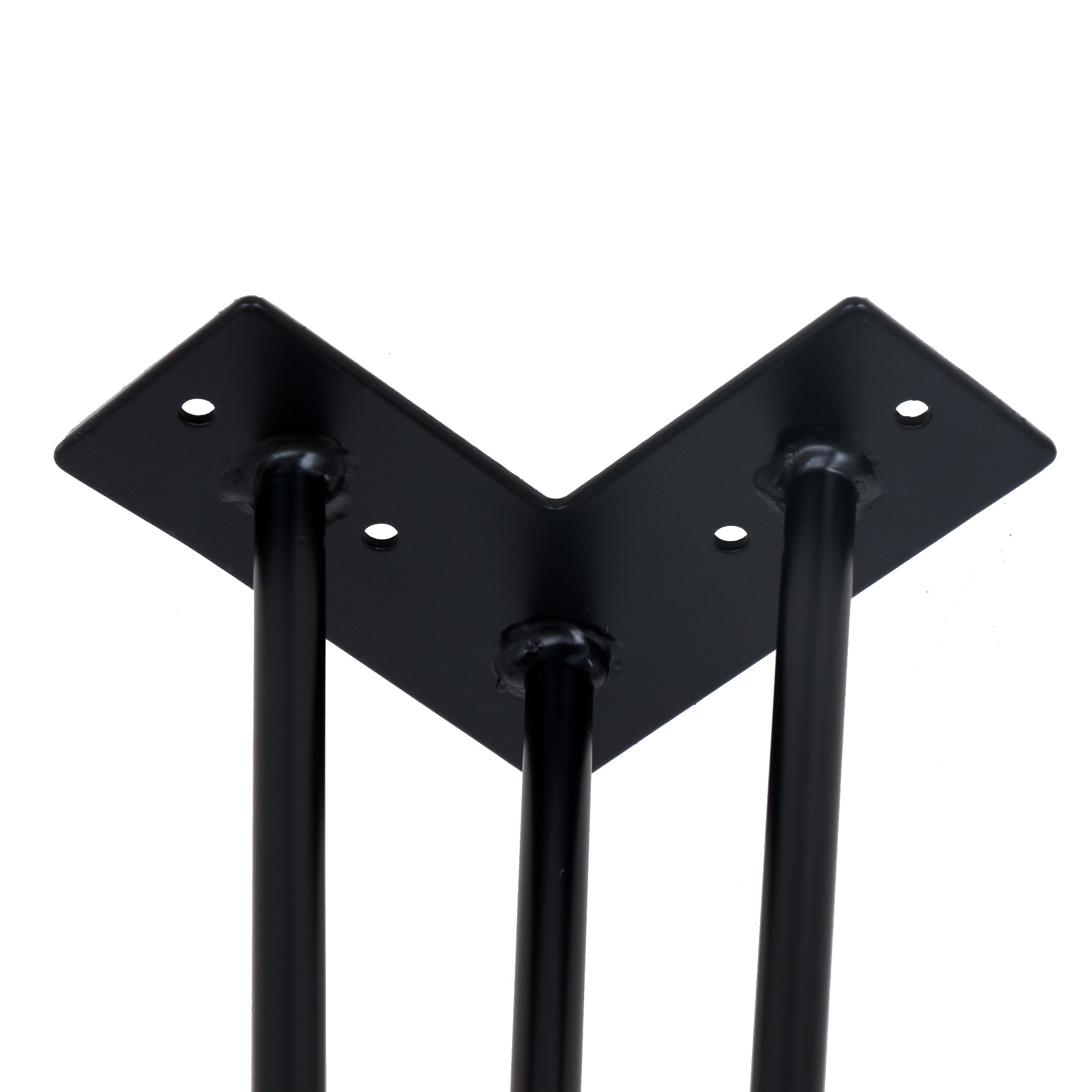 Tischbeine Hairpin 71 cm schwarz 4er Set