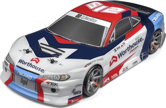 Hpi Racing - Drift Worthouse James Dean Nissan S15 Sport 3 Fjernstyret Bil - Hp120097