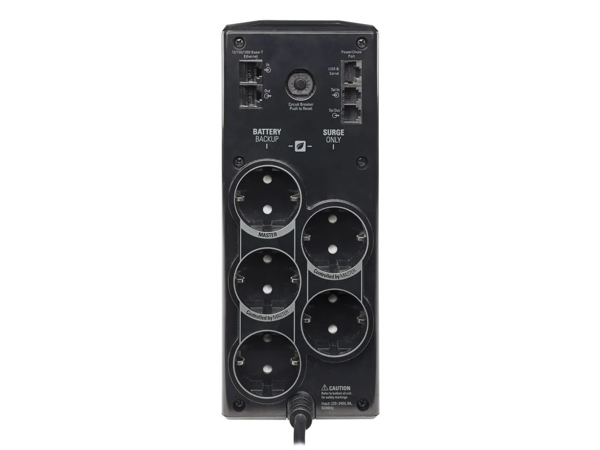 APC Back-UPS Pro 900 - UPS - AC 230 V - 540 Watt - 900 VA - USB - output-stikforbindelser: 5