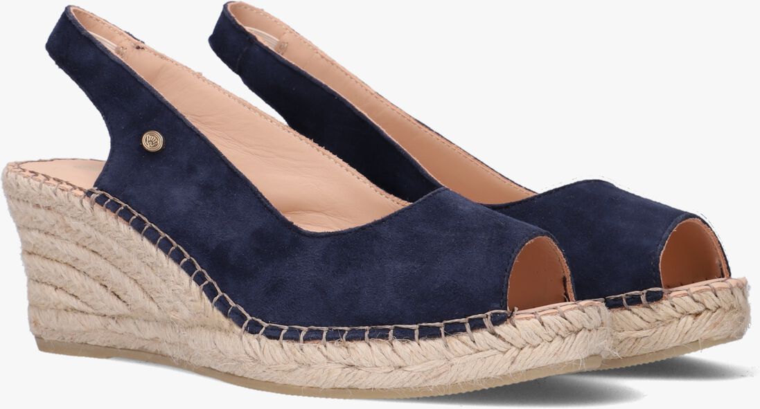 FRED DE LA BRETONIERE blauwe fred de la bretoniere espadrilles 153010240