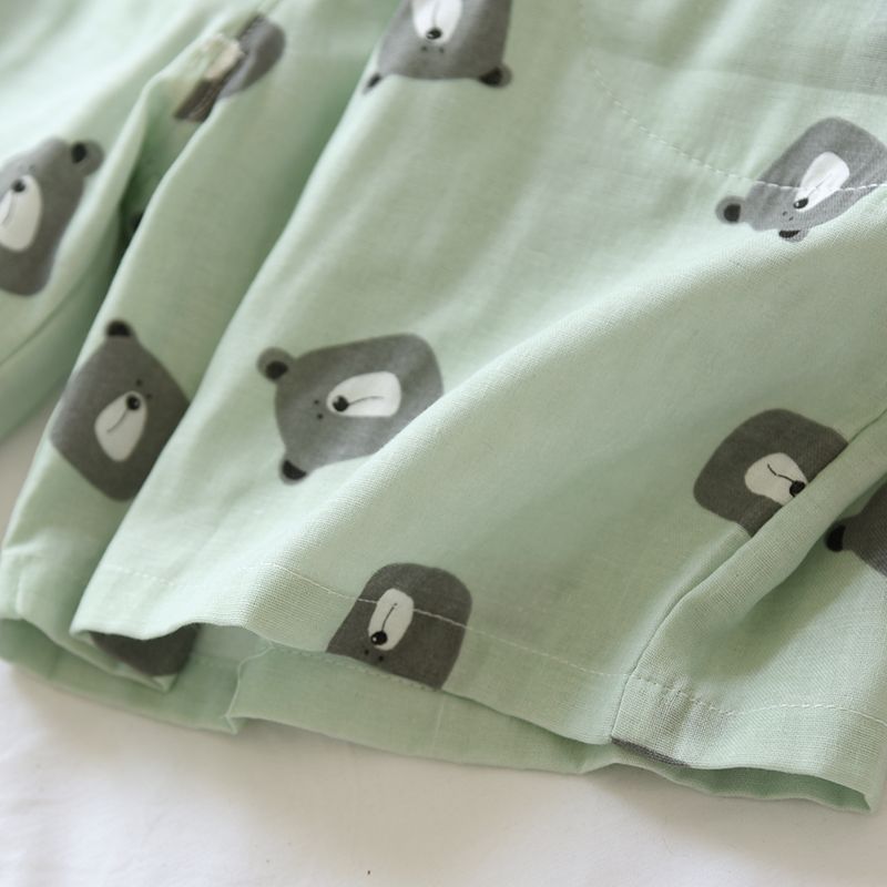 MelMount - Pyjamashorts met bijpassende print voor koppels