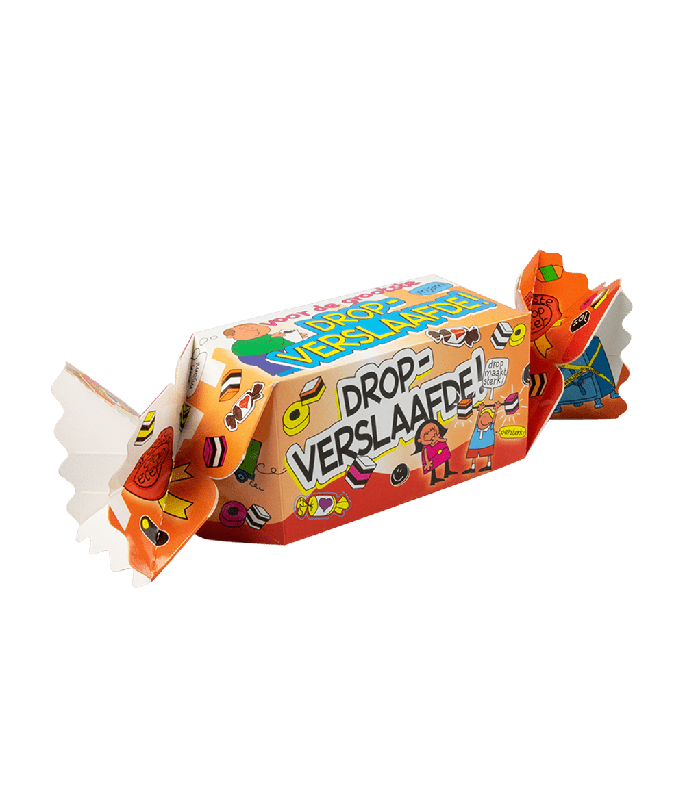 Geschenkdoosje Dropverslaafde 26cm