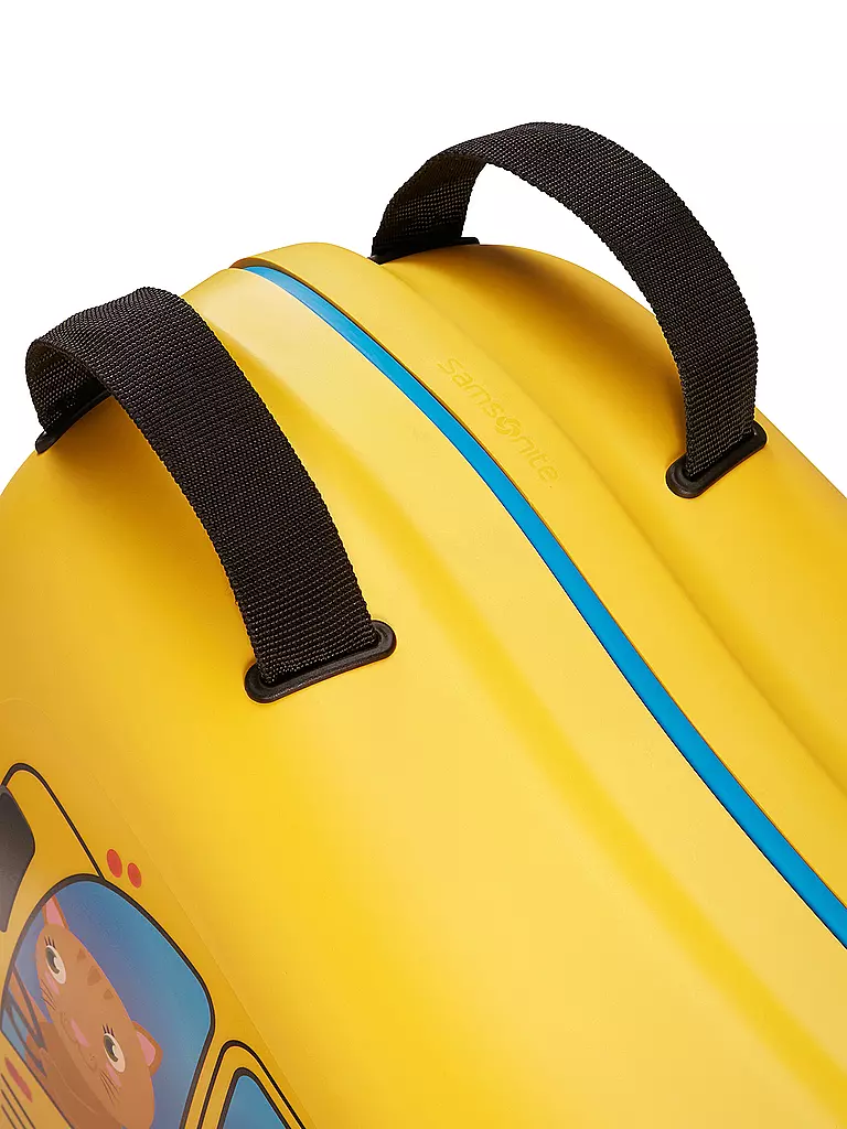 SAMSONITE Kinder Trolley mit vier Rollen DREAM2GO School Bus gelb