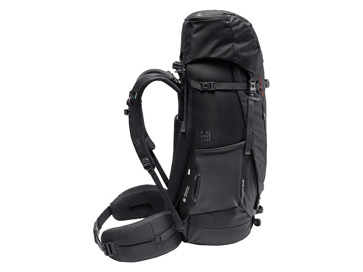 Vaude Astrum EVO 70+10 Black rugzak