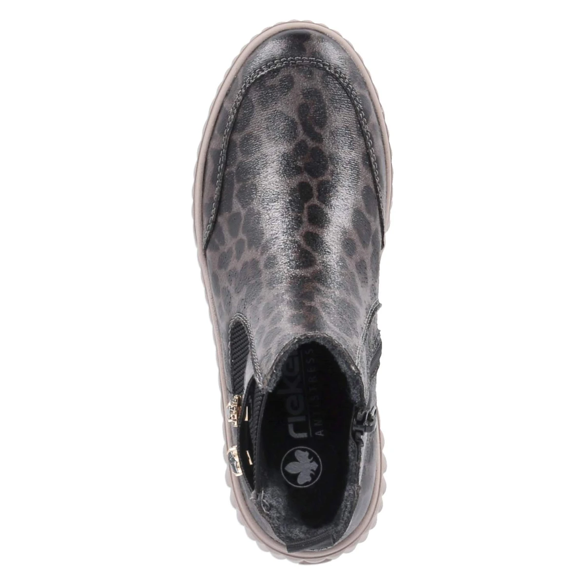 RiekerChelsea Boots - grau/schwarz