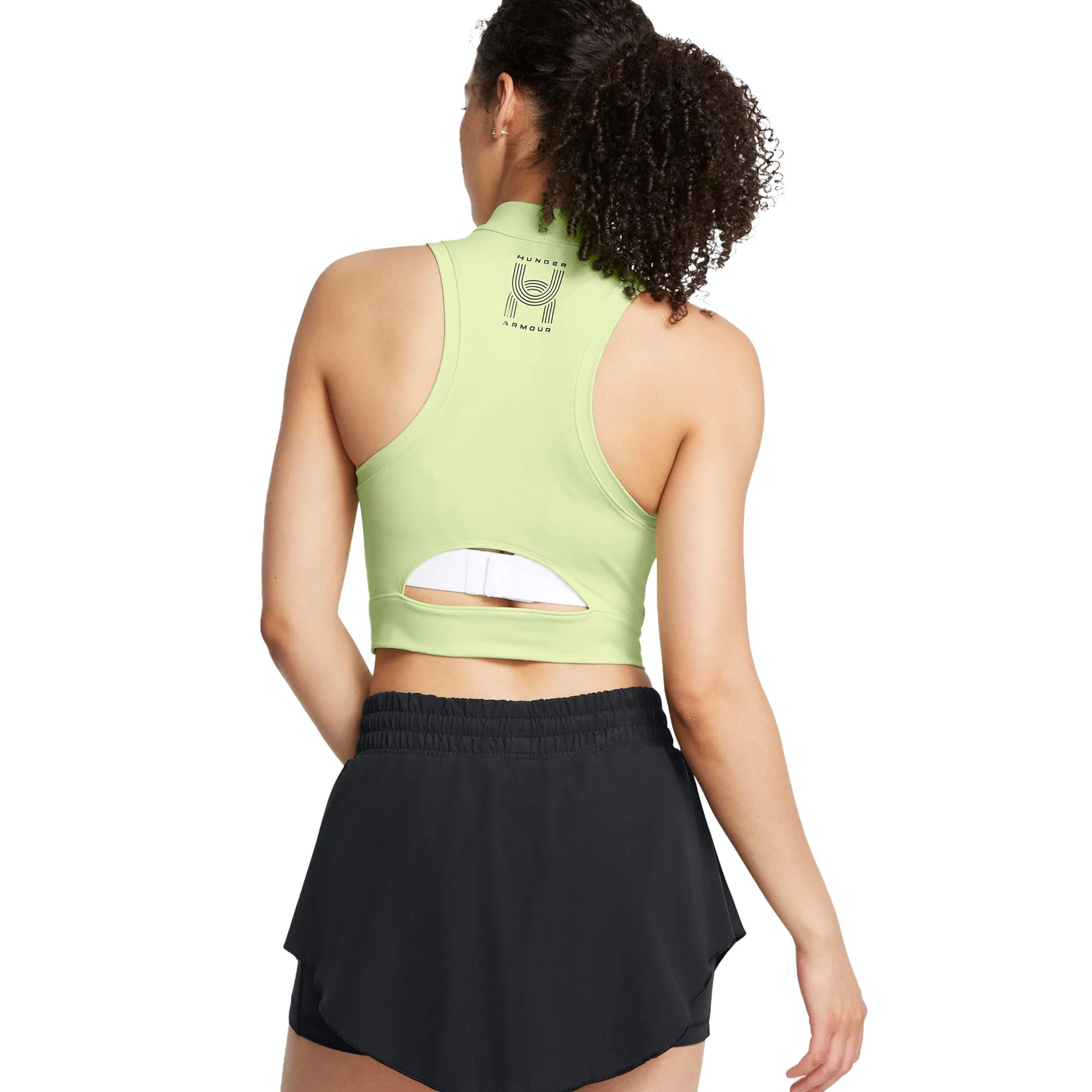 Under Armour Run Anywhere Crop Débardeur Tank Top Femmes - Vert