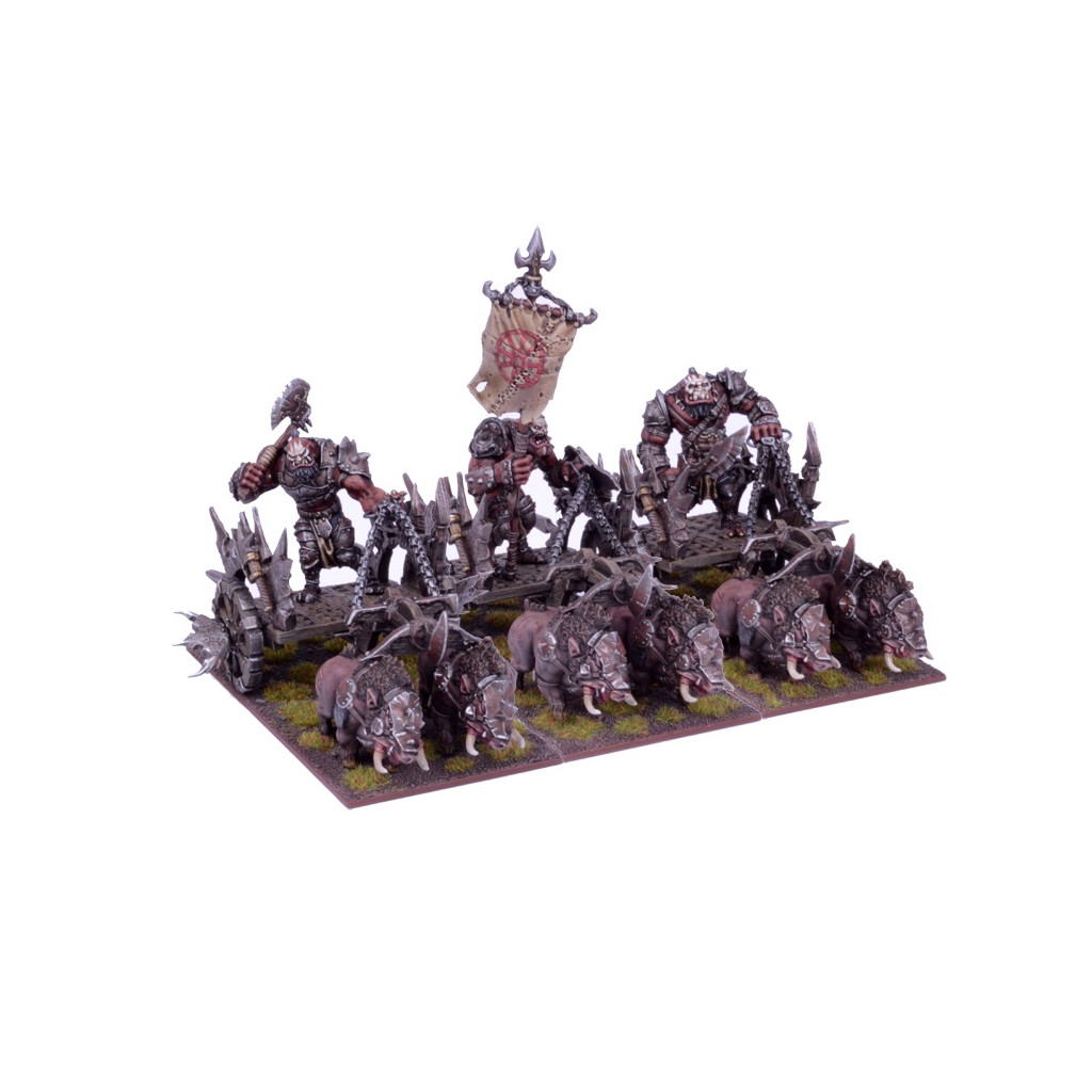 Kings of War - Chars de guerre Ogres