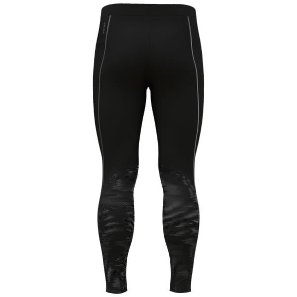 Collant running ODLO TIGHTS ZEROWEIGHT WARM REFLECTIVE BLACK