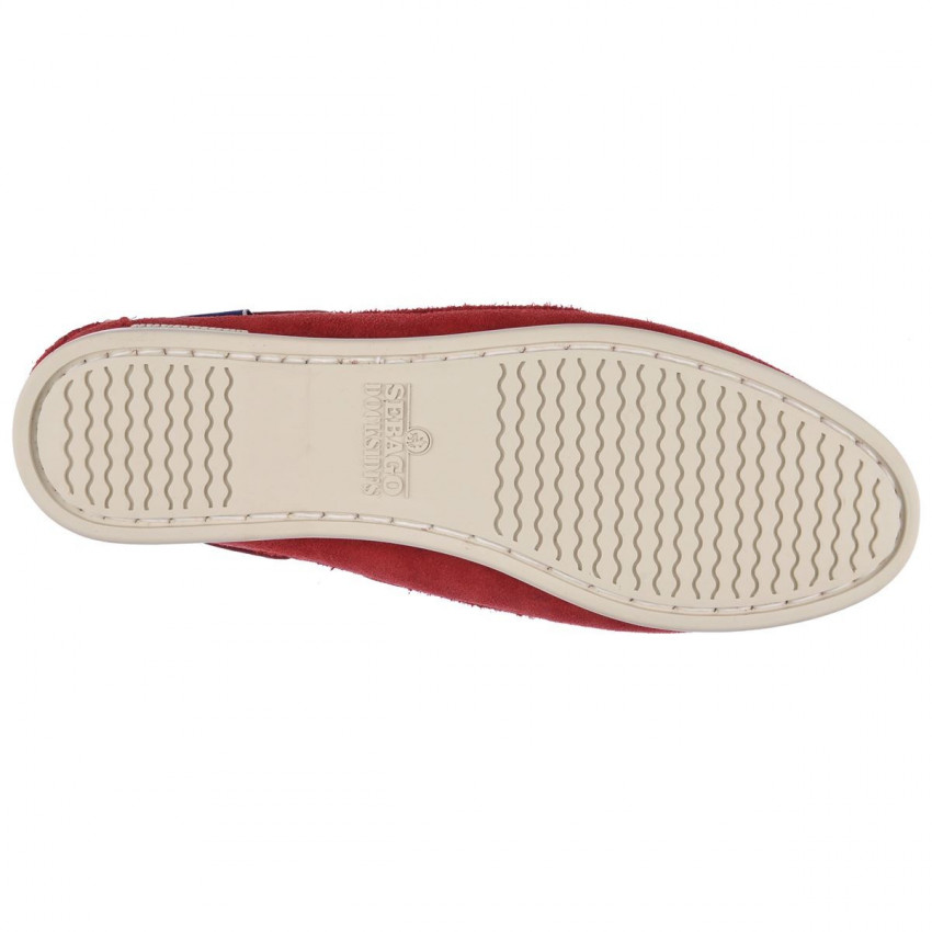 DOCKSIDES JACQUELINE SUEDE Red