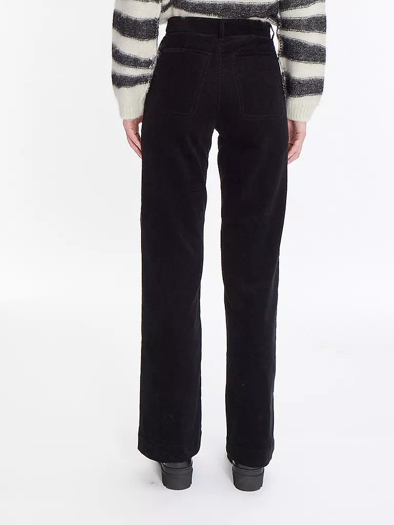 A.P.C. Jeans Wide Leg SEASIDE schwarz