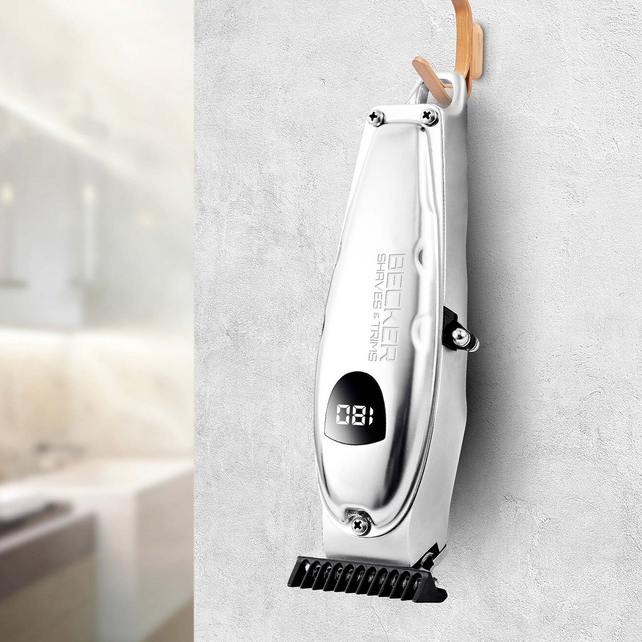 Becker Shaves & Trims Tondeuse vmax+ grise