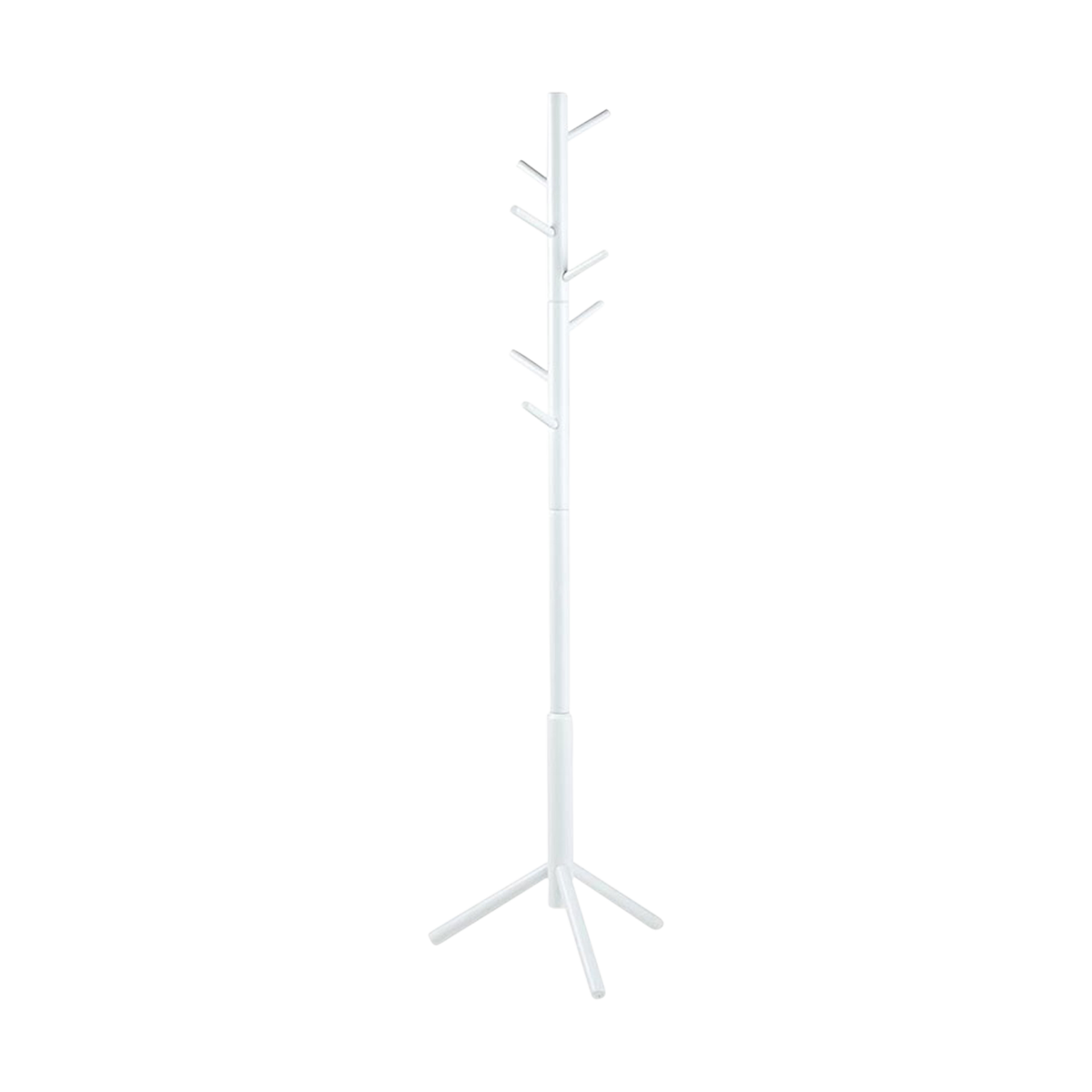 Dean houten staande kapstok - 176 cm hoog Wit