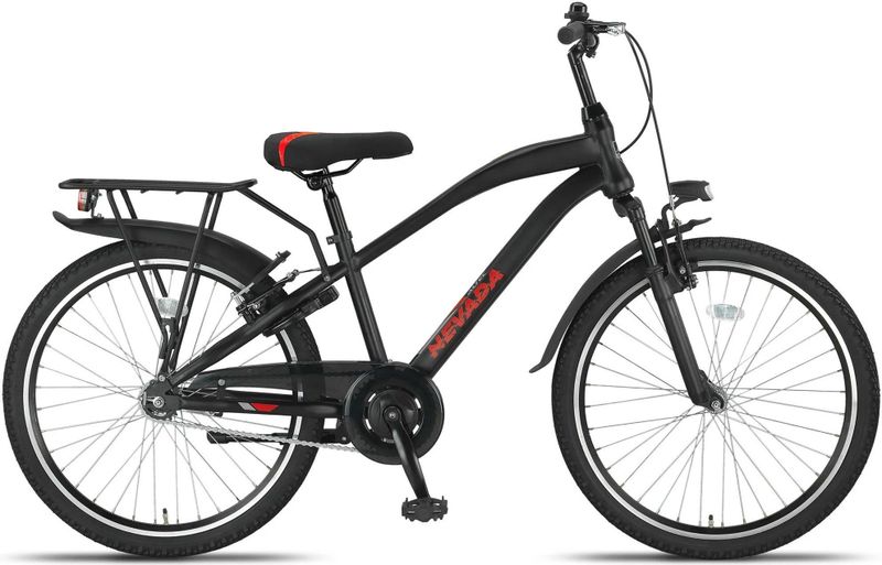 Altec - Nevada - Kinderfiets - Zwart - 24 Inch - V Brakes