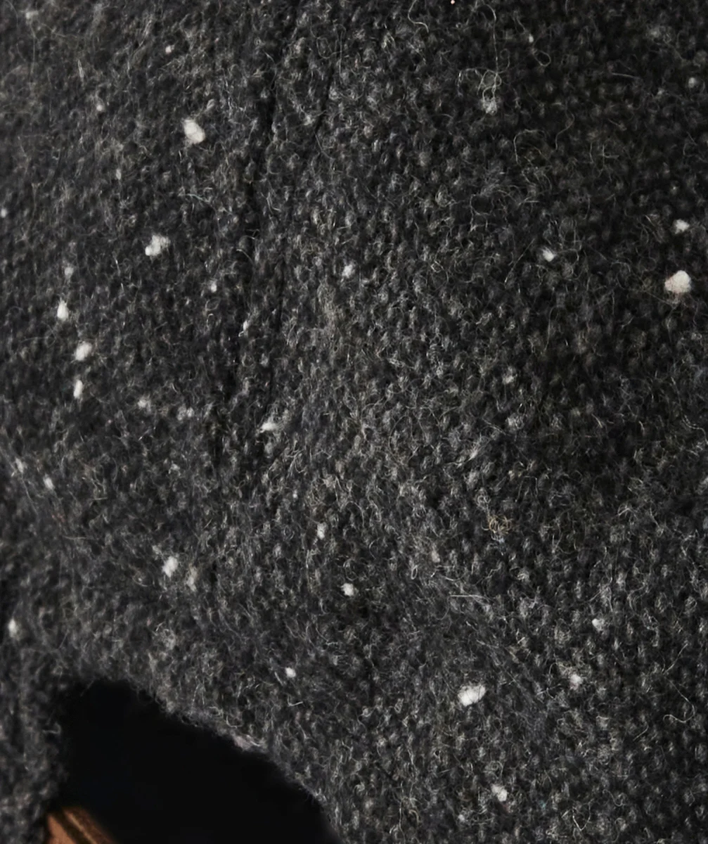 CASQUETTE GAVROCHE GRIS MOUCHETÉ GARÇON