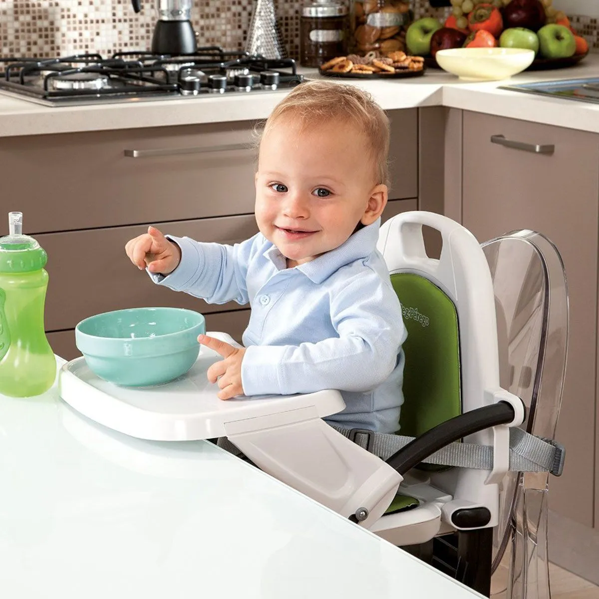 Peg Perego Siège d'Appoint Rehausseur Rialto - Ice