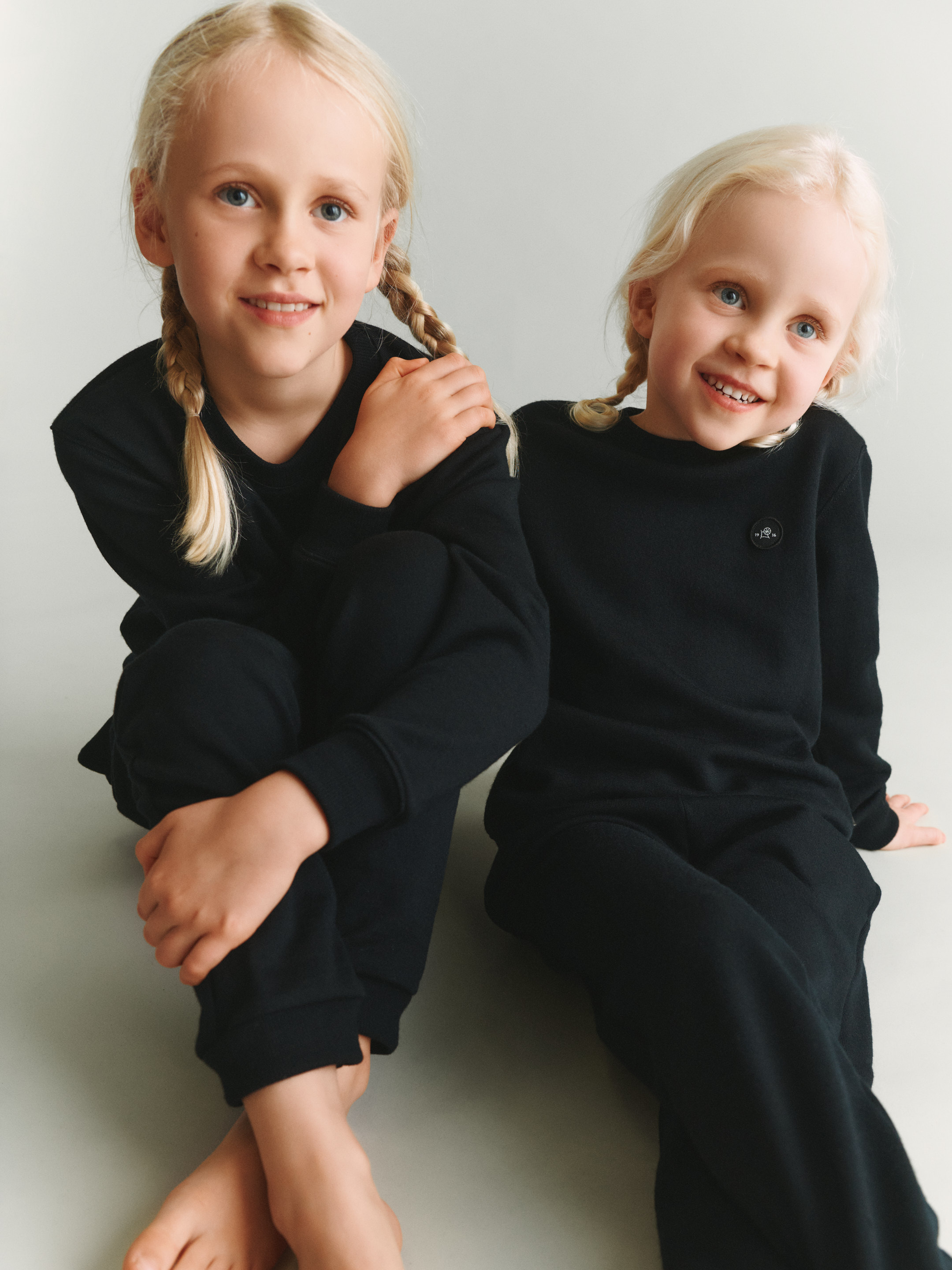 Sweater van merinowol voor kinderen in Beige